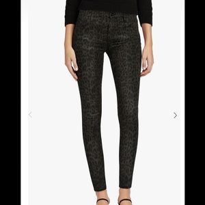 NWT Joe’s Leopard Charlie High Rise Skinny Jeans